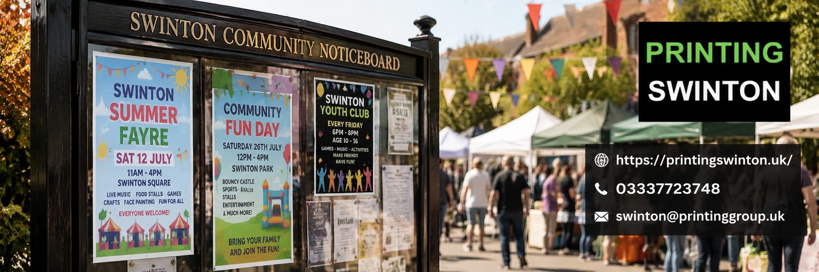 How to Create Interest in Community Events in Swinton